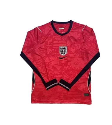 2026 England Away Long Sleeve Kit World Cup S-4XL Cheap Football Jersey Wholesale Yupoo