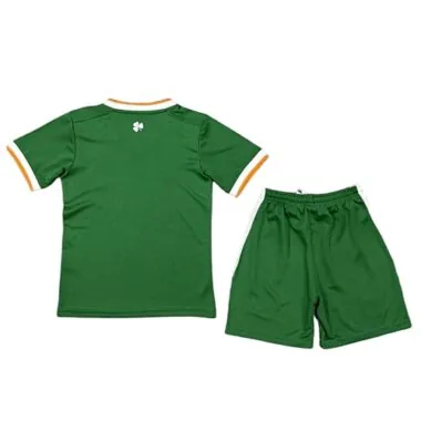 2026 Kids Ireland Home Kit World Cup Cheap Football Jersey Wholesale Yupoo