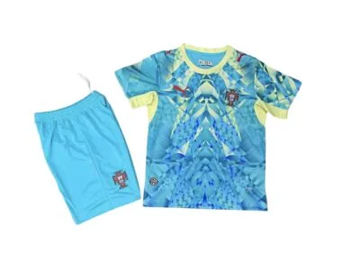 2026 Kids Portugal GoalKeeper Kit World Cup Cheap Football Jersey Wholesale Yupoo
