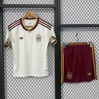 2026 Kids Spain Away Kit World Cup Cheap Football Jersey Wholesale Yupoo