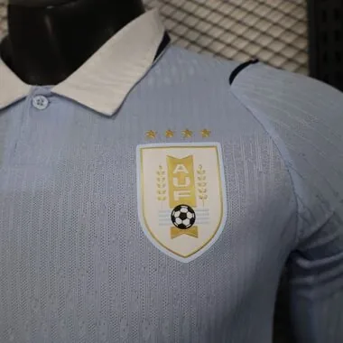 2026 Player Uruguay Home Long Sleeve Kit World Cup