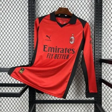 2025/26 AC Milan Long Sleeves Fourth Away Kit