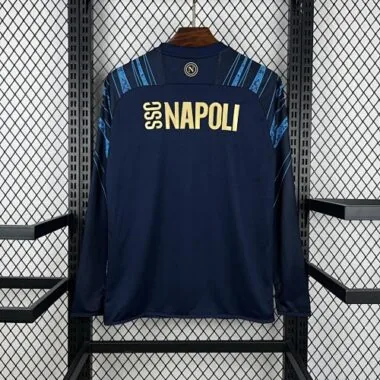 25-26 Napoli Pre-Match Long Sleeve Kit Cheap Football Jersey Wholesale Yupoo
