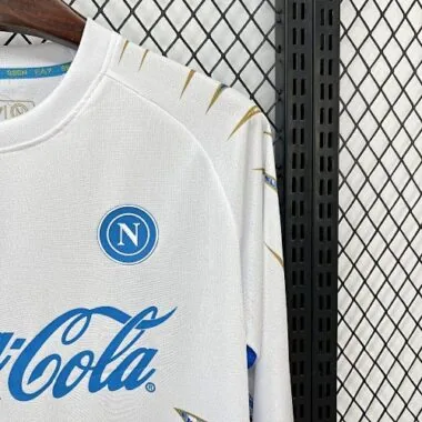 25-26 Napoli Pre-Match Long Sleeve Kit Cheap Football Jersey Wholesale Yupoo
