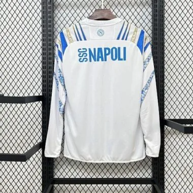 25-26 Napoli Pre-Match Long Sleeve Kit Cheap Football Jersey Wholesale Yupoo