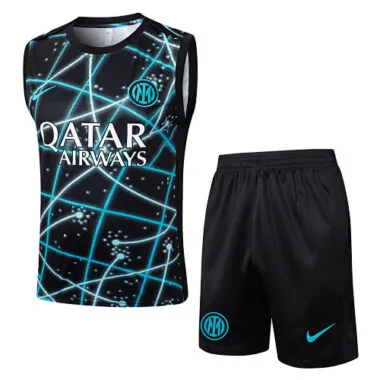 25-26 Inter Milan Sleeveless Training Kits Tracksuits Cheap Football Jersey Wholesale Yupoo