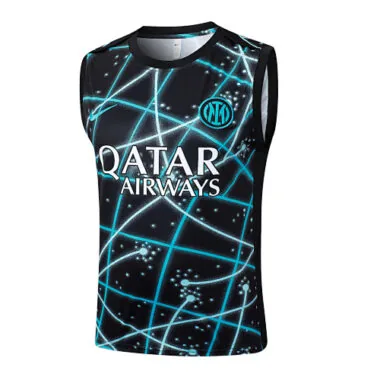 25-26 Inter Milan Sleeveless Training Kits Tracksuits Cheap Football Jersey Wholesale Yupoo