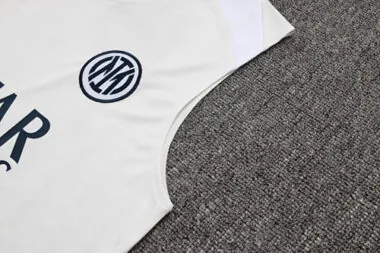 25-26 Inter Milan Sleeveless Training Kits Tracksuits Cheap Football Jersey Wholesale Yupoo