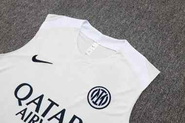 25-26 Inter Milan Sleeveless Training Kits Tracksuits Cheap Football Jersey Wholesale Yupoo
