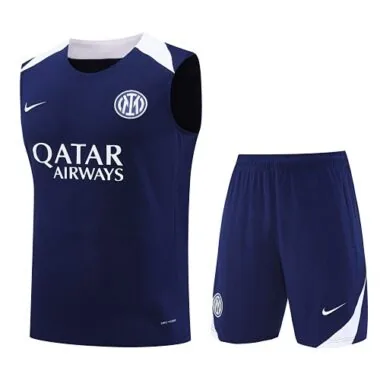 2025/26 Inter Milan Sleeveless Training Kits Football Tracksuits