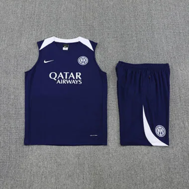 2025/26 Inter Milan Sleeveless Training Kits Football Tracksuits