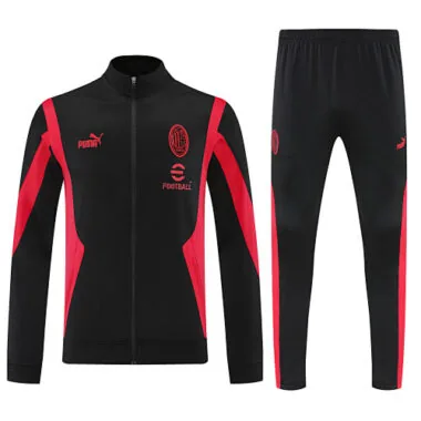 25-26 AC Milan Training Kits Tracksuits Jacket Cheap Football Jersey Wholesale Yupoo