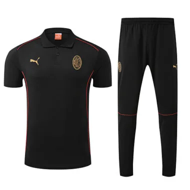 25-26 AC Milan Training Kits Tracksuits Polo Cheap Football Jersey Wholesale Yupoo