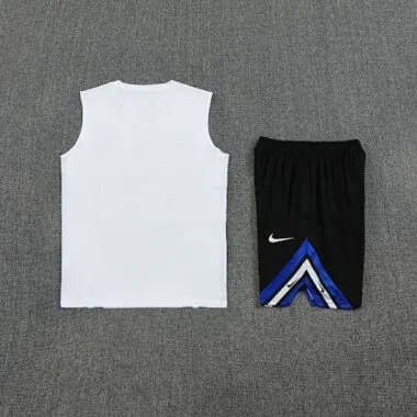 2025/26 Inter Milan Retro White Training Kits Vest Suits