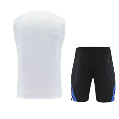2025/26 Inter Milan Retro White Training Kits Vest Suits