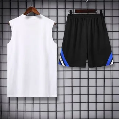 2025/26 Inter Milan Retro White Training Kits Vest Suits