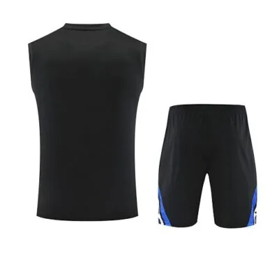 25-26 Inter Milan Retro Black Training Kits Vest Suits Cheap Football Jersey Wholesale Yupoo