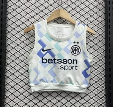 25-26 Inter Milan Women#039;s Vest Away Kit S-XL Cheap Football Jersey Wholesale Yupoo