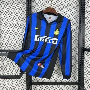 1998-99 Retro Long Sleeves Inter Milan Home