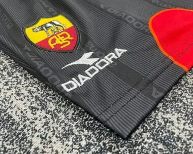 1999-2000 Retro Kids AS Roma Away Kit