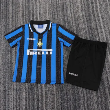 1997-98 Retro Kids Inter Milan Home Kit