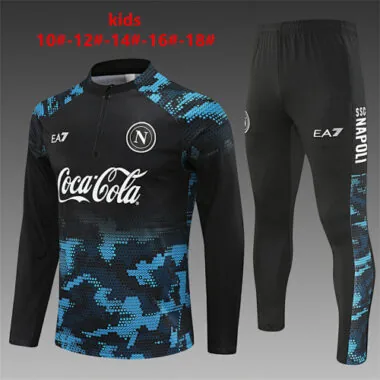 24-25 Napoli Kids Long Sleeve Training Suit Yupoo
