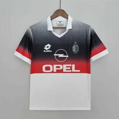 95-96 AC Milan training suit blackwhite