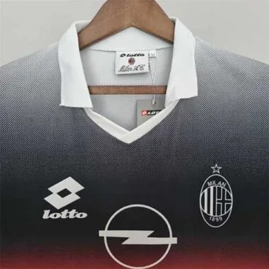 95-96 AC Milan training suit blackwhite
