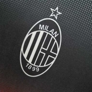 95-96 AC Milan training suit blackwhite