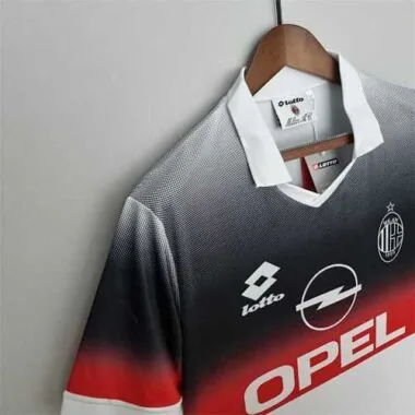 95-96 AC Milan training suit blackwhite