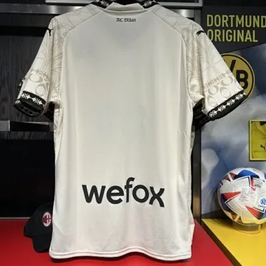 23-24 AC Milan Fouth Kit Beige Shirt