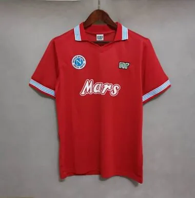 88-89 Napoli away red