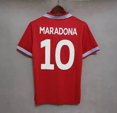 88-89 Napoli away red
