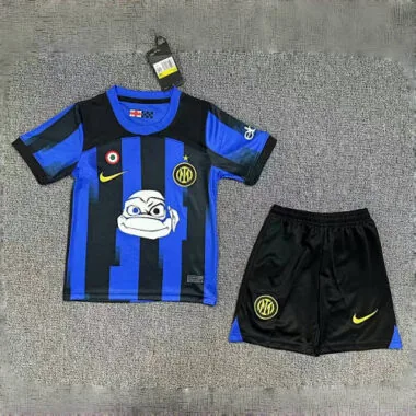 23-24 Inter Milan × Ninja Turtles Home Kid Kits Youth Apparels