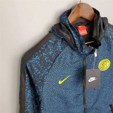21-22 Inter Milan blue Camouflage Windbreaker