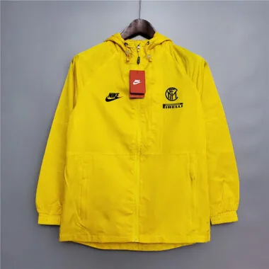 20-21 Inter Milan yellow windbreaker
