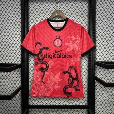 24-25 Inter Milan Snake Red Special Edition Kit Soccer Unifrom