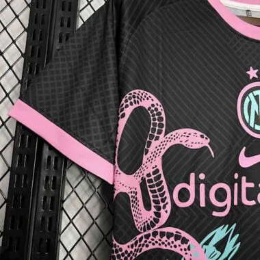 24-25 Inter Milan Snake Black Special Edition Kit Soccer Unifrom