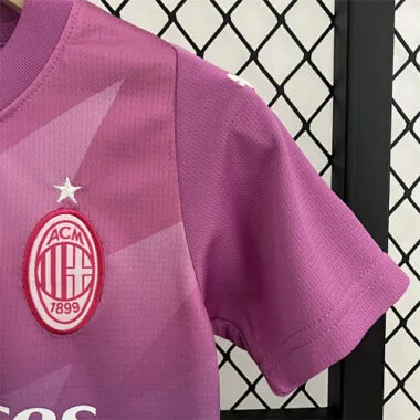 23-24 AC Milan third away kid kit Best Soccer Jersey