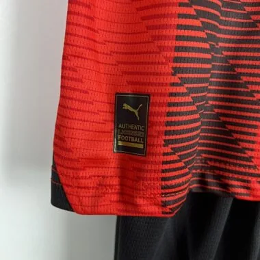 23-24 Kids AC Milan Home Size 16-28 Soccer Jersey