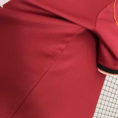 98-99 Roma Home Retro Kit Soccer Uniform