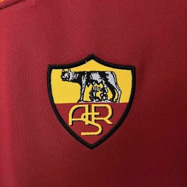98-99 Roma Home Retro Kit Soccer Uniform