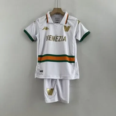 23-24 Venezia kids away size 16-28 best soccer jersey