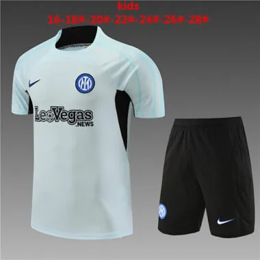 23-24 Inter Milan Kids Training Soccer Jerseys Yupoo