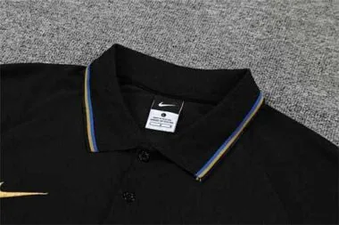 Polo do Inter de Milão, preto e azul