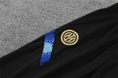 Polo do Inter de Milão, preto e azul