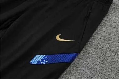 Polo do Inter de Milão, preto e azul