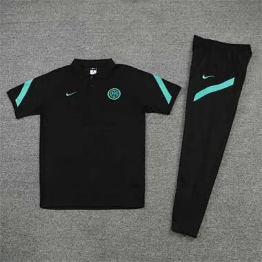 Polo do Inter de Milão, preto