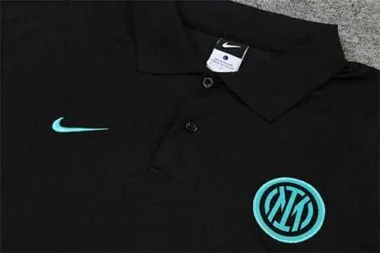 Polo do Inter de Milão, preto