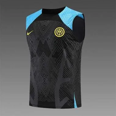 22-23 Inter Milan vest training suit kit Black